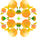 download Citruses And Leaves clipart image with 0 hue color