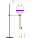 download Separatory Funnel clipart image with 225 hue color
