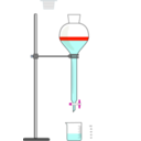 download Separatory Funnel clipart image with 315 hue color