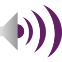 download Audio Icon clipart image with 90 hue color