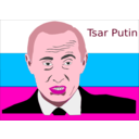 download Tsar Putin clipart image with 315 hue color
