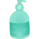 download Liquid Soap clipart image with 180 hue color