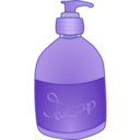 download Liquid Soap clipart image with 270 hue color