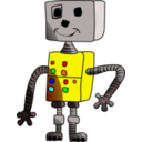 Childlike Robot Yellow