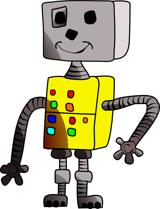 Childlike Robot Yellow