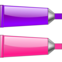 download Color Tube Blue Cyan clipart image with 90 hue color