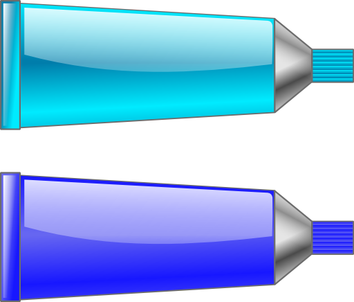 Color Tube Blue Cyan