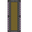 download Plc 32 Digital Output clipart image with 225 hue color