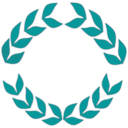 download Wreath clipart image with 90 hue color