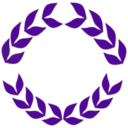 download Wreath clipart image with 180 hue color