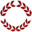 download Wreath clipart image with 270 hue color