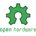 download Open Source Harware Logo clipart image with 270 hue color