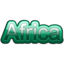 download Africa Text clipart image with 135 hue color