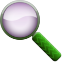 download Magnifying Glass Color clipart image with 90 hue color