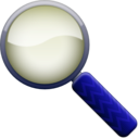 download Magnifying Glass Color clipart image with 225 hue color
