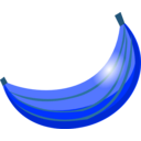 download Banana clipart image with 180 hue color