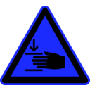 download Signs Hazard Warning clipart image with 180 hue color