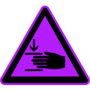 download Signs Hazard Warning clipart image with 225 hue color