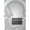 download Hard Drive clipart image with 90 hue color
