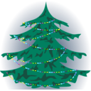 download Christmas Tree clipart image with 45 hue color