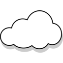 download Nuage Cloud clipart image with 0 hue color