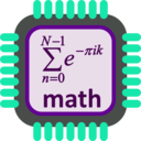download Math Processor clipart image with 135 hue color