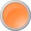 Glossy Light Orange Button