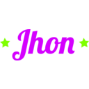download Jhon Logo clipart image with 90 hue color