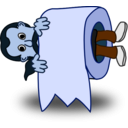 download Comic Characters Rolled clipart image with 180 hue color