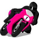 download Sportsbike clipart image with 90 hue color