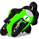 download Sportsbike clipart image with 225 hue color