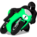 download Sportsbike clipart image with 270 hue color