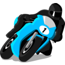 download Sportsbike clipart image with 315 hue color