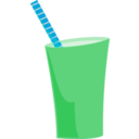 download Thick Shake clipart image with 135 hue color