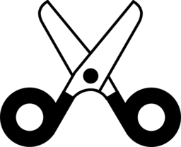 Scissors Open Icon