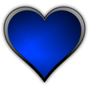 download Heart Icon clipart image with 225 hue color
