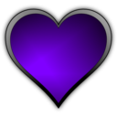 download Heart Icon clipart image with 270 hue color