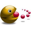 download Pacman clipart image with 45 hue color