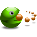 download Pacman clipart image with 90 hue color