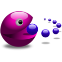 download Pacman clipart image with 315 hue color