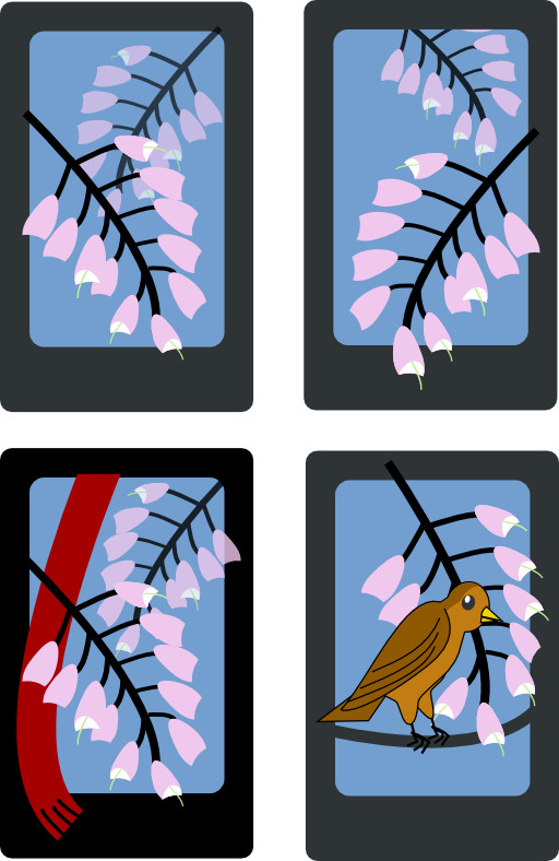 Hanafuda Fuji April