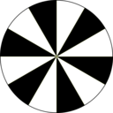 download 12 Segment Circle clipart image with 315 hue color