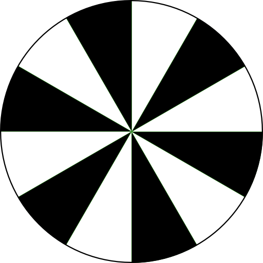 12 Segment Circle