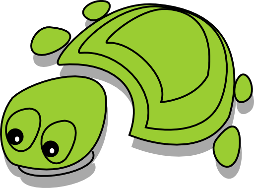 Green Tortoise Cartoon