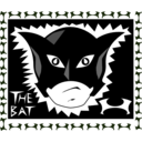 download The Bat clipart image with 90 hue color