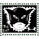 download The Bat clipart image with 135 hue color
