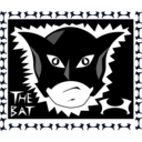download The Bat clipart image with 225 hue color