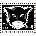 download The Bat clipart image with 0 hue color