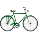 download Bicycle clipart image with 135 hue color