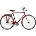 download Bicycle clipart image with 0 hue color